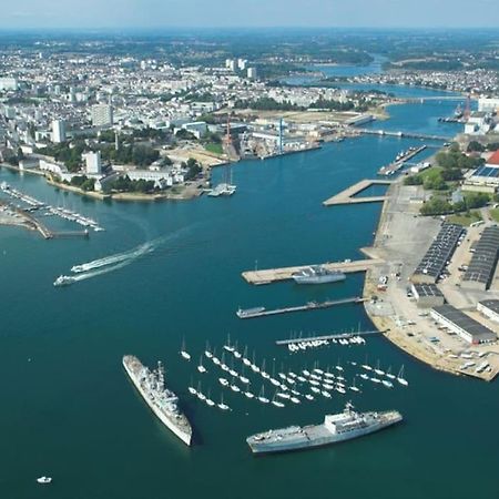 Joli T2 En Centre-Ville Lorient Avec Balcon Cosy Eksteriør bilde