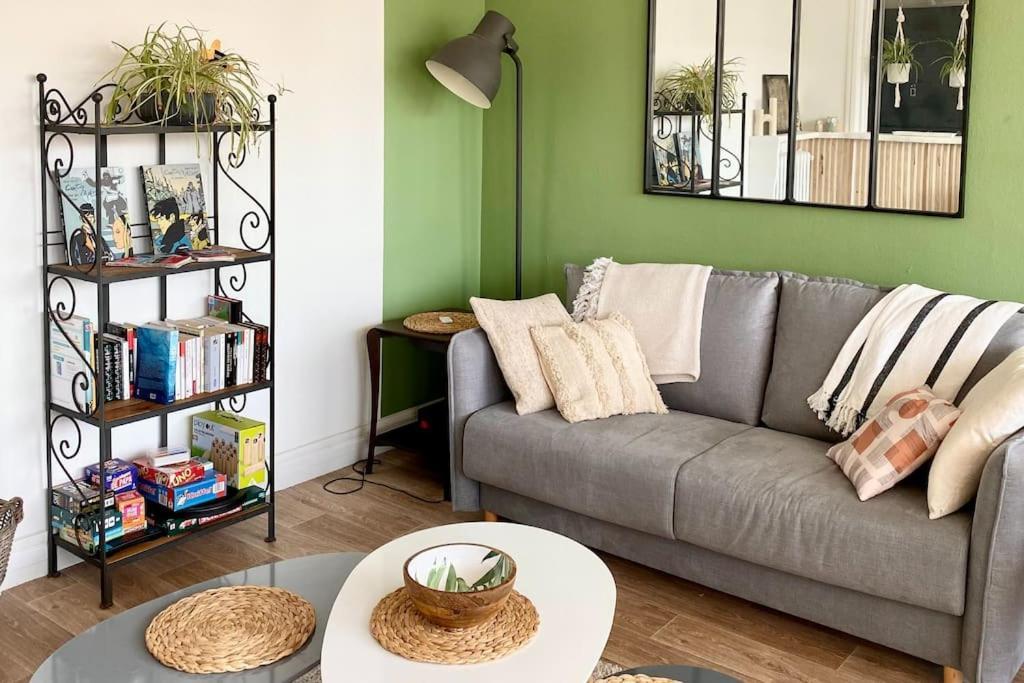 Joli T2 En Centre-Ville Lorient Avec Balcon Cosy Eksteriør bilde